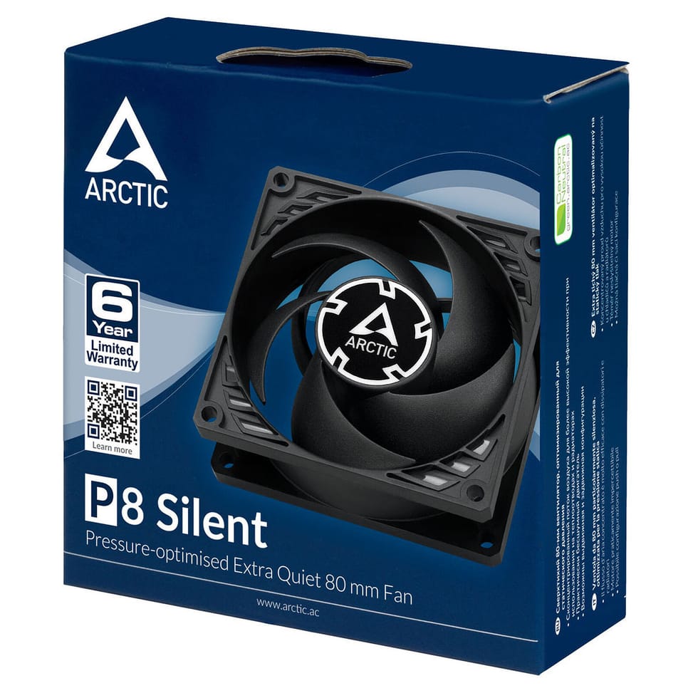Arctic P8 Silent (Noir) — image 5