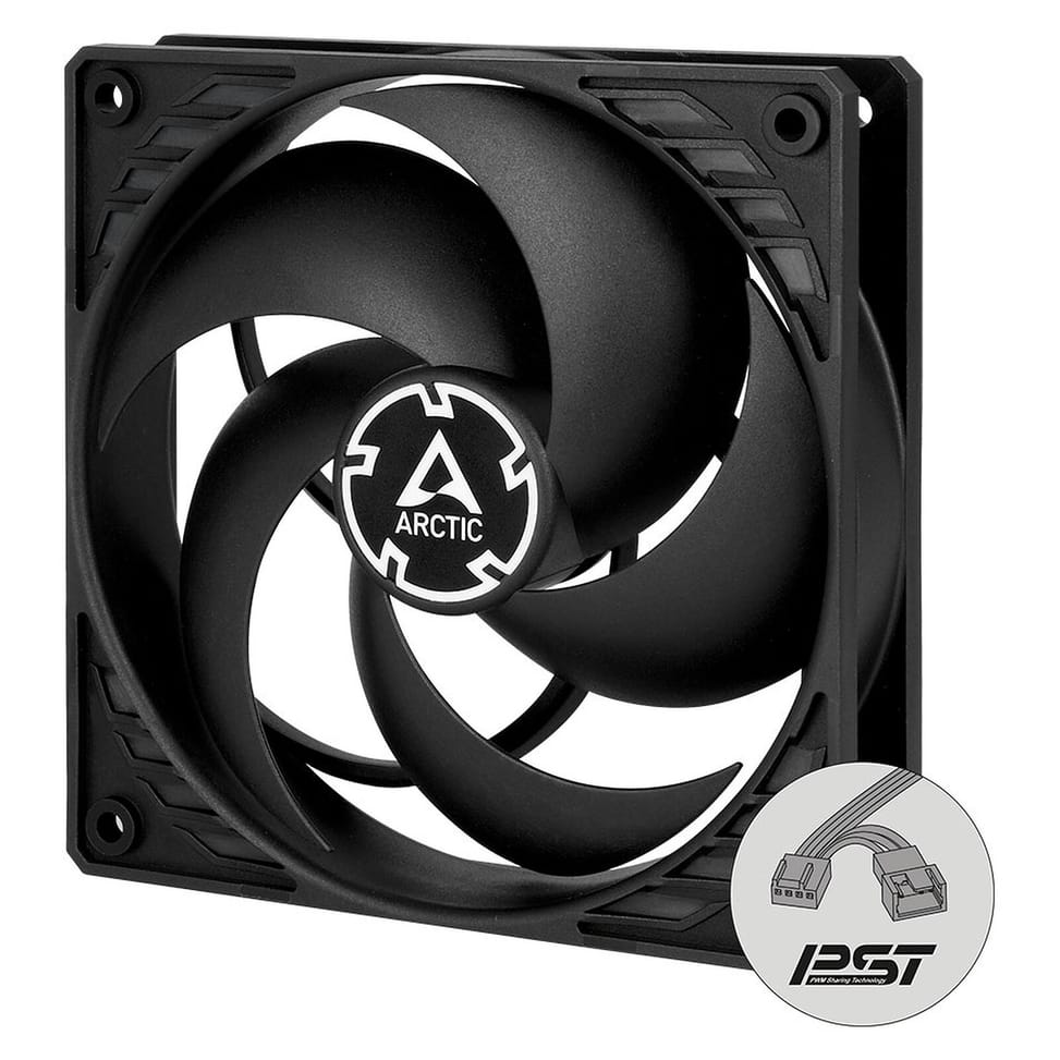 Arctic P12 PWM PST CO - Noir — image 3