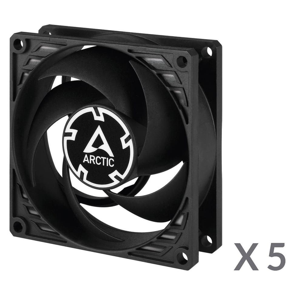 Arctic P8 - 5 Pack (Noir) — image 2