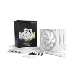 be quiet! Light Wings 120 mm PWM ARGB Triple Pack (blanc)