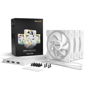 be quiet! Light Wings 120 mm PWM ARGB Triple Pack (blanc) — image 5