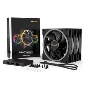 be quiet! Light Wings 140 mm PWM ARGB Triple Pack — image 5
