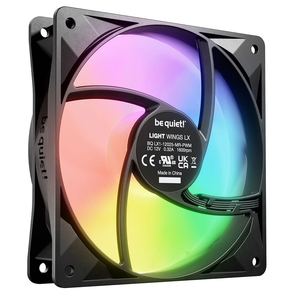 be quiet! Light Wings LX 120 mm PWM Triple Pack — image 2
