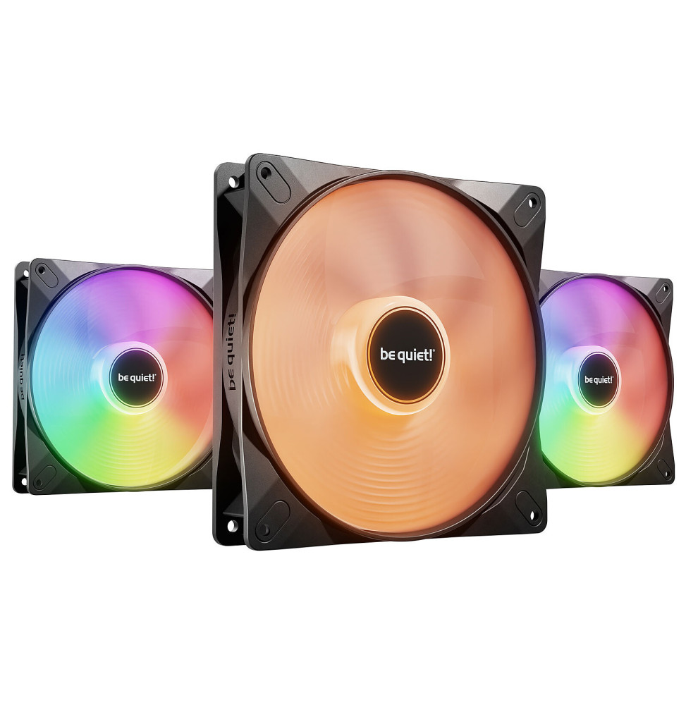 be quiet! Light Wings LX 140 mm PWM Triple Pack