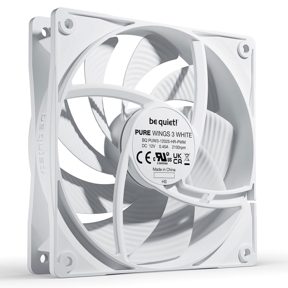 be quiet! Pure Wings 3 120mm PWM high-speed (Blanc) — image 2