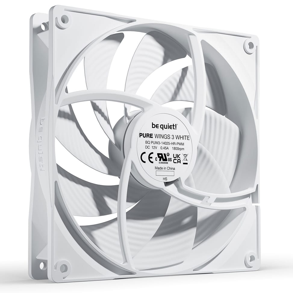 be quiet! Pure Wings 3 140mm PWM high-speed (Blanc) — image 2