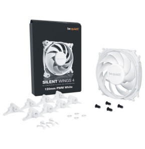 be quiet! Silent Wings 4 120mm PWM - Blanc