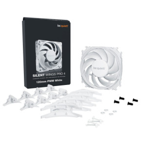 be quiet! Silent Wings Pro 4 120 mm PWM - Blanc