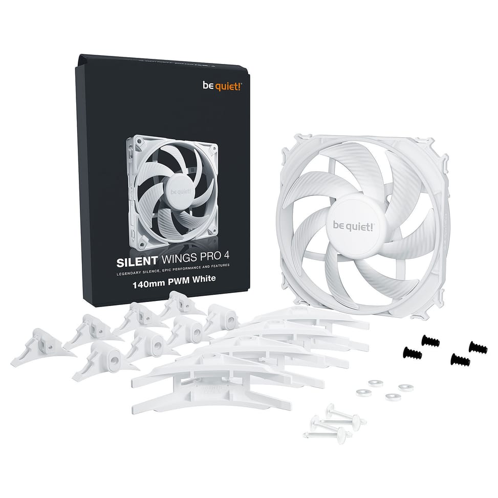 be quiet! Silent Wings Pro 4 140 mm PWM - Blanc — image 5