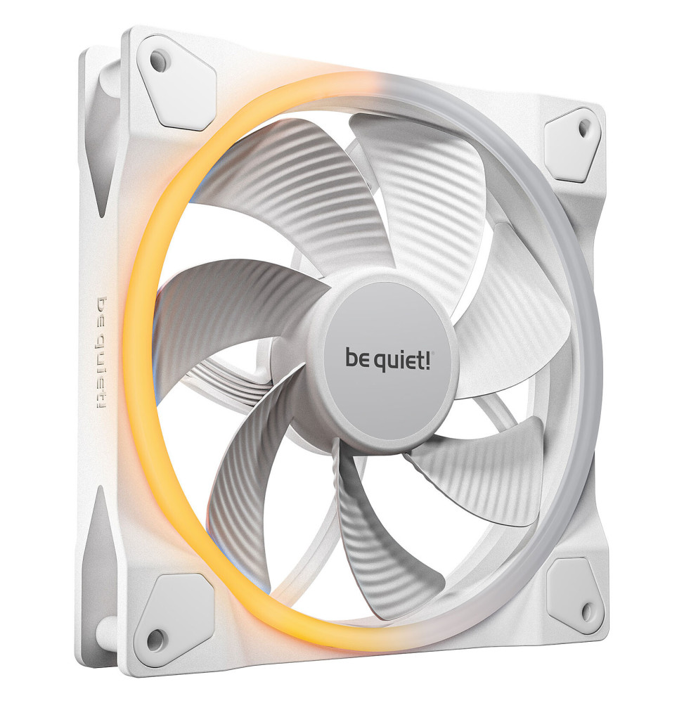 be quiet! Light Wings Reverse 140 mm PWM ARGB - Blanc