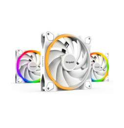 be quiet! Light Wings 140 mm PWM High Speed ARGB Triple Pack (blanc)