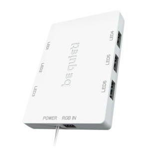 be quiet! Light Wings 140 mm PWM High Speed ARGB Triple Pack (blanc)