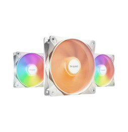 be quiet! Light Wings LX 120 mm PWM Triple Pack - Blanc