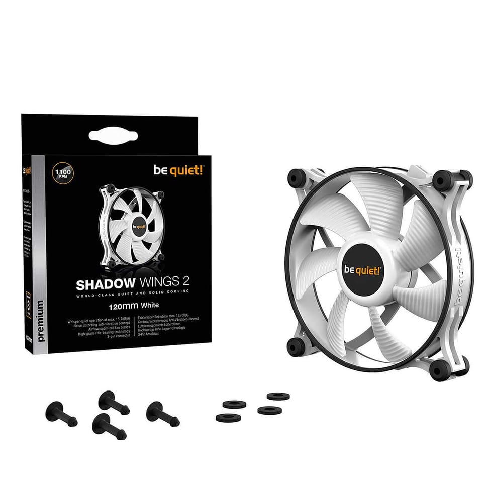 be quiet! Shadow Wings 2 White 120 mm — image 5