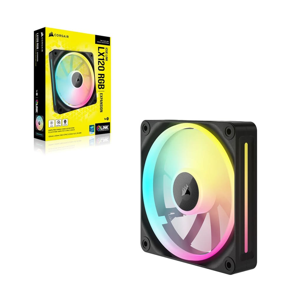 Corsair iCUE LINK LX120 RGB (Noir) — image 5