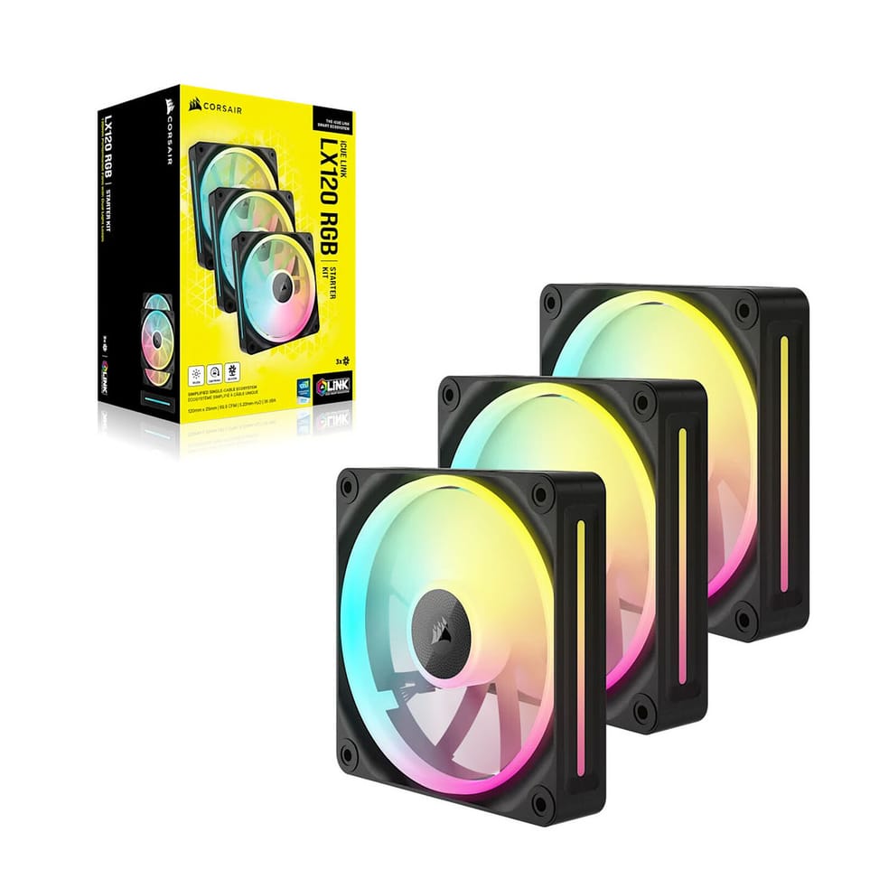 Corsair iCUE LINK LX120 RGB (Noir) — image 5