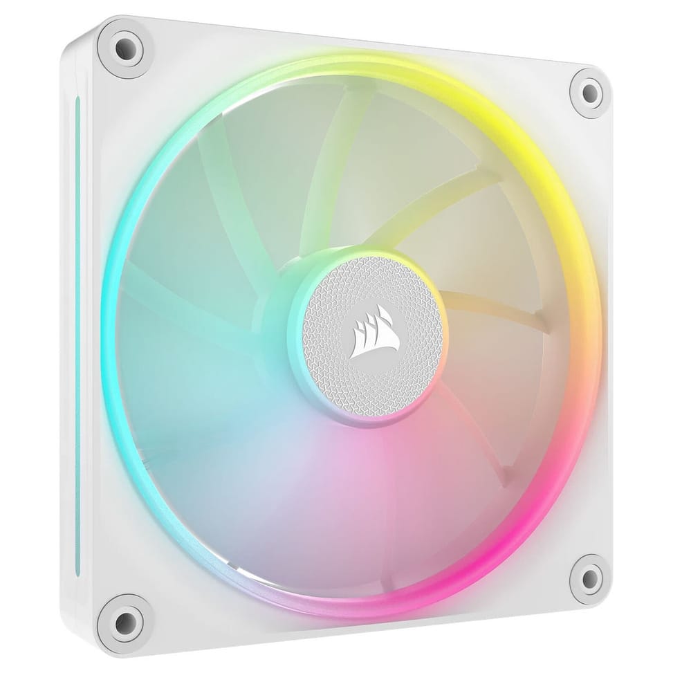 Corsair iCUE LINK LX140 RGB (Blanc) — image 1