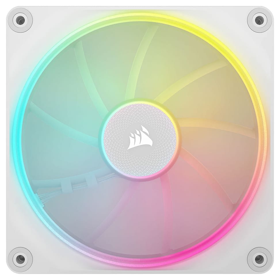 Corsair iCUE LINK LX140 RGB Dual Pack (Blanc) — image 2