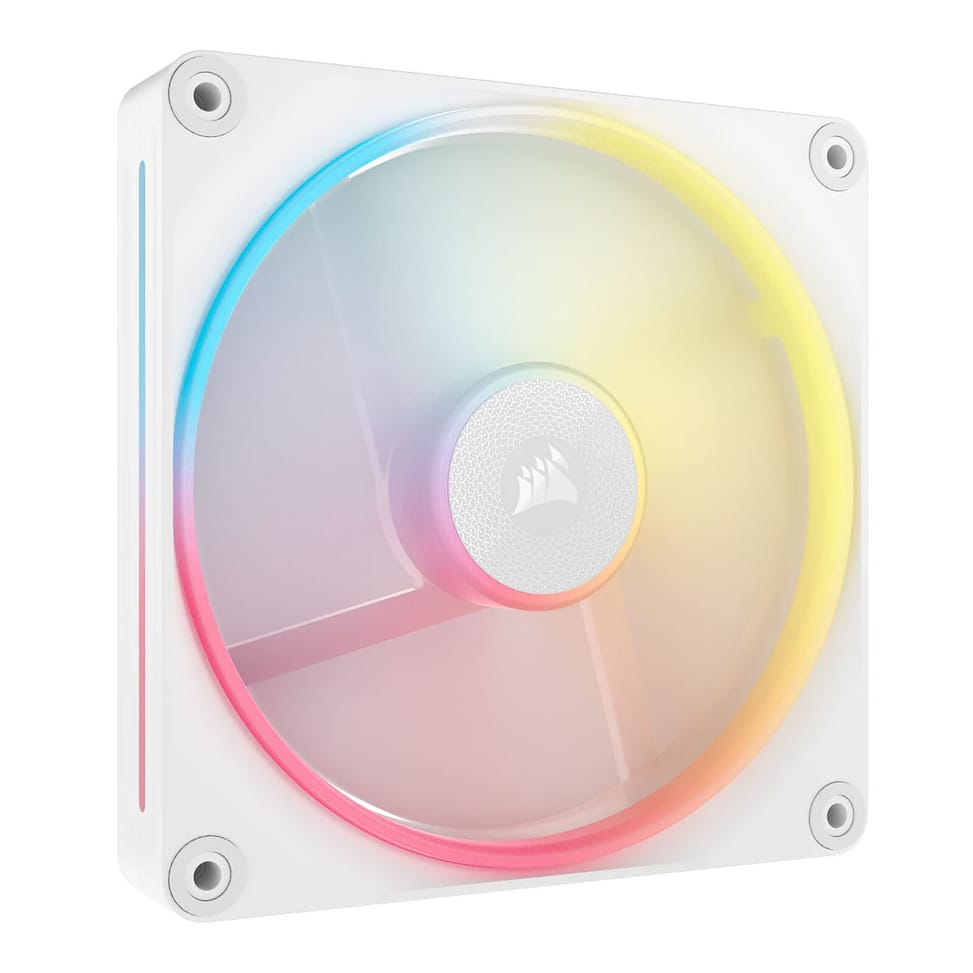 Corsair iCUE LINK LX140-R RGB (Blanc) — image 1