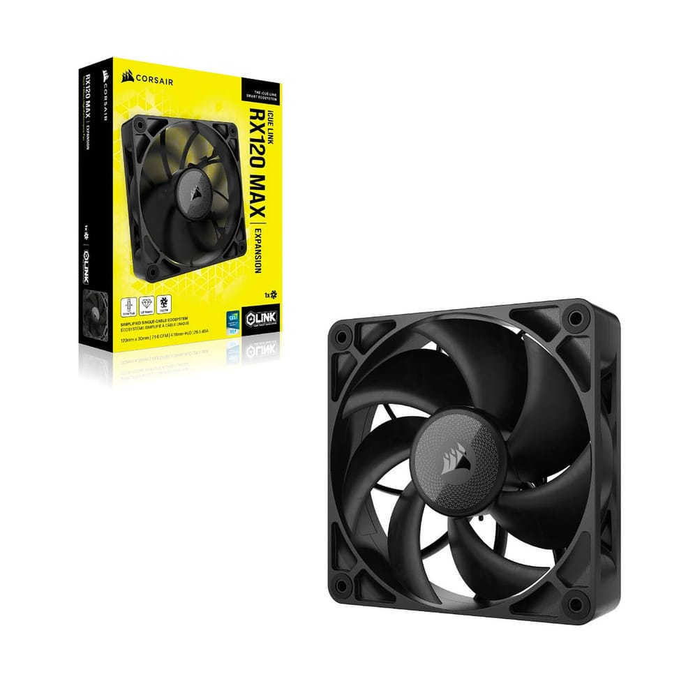 Corsair iCUE LINK RX120 MAX (Noir) — image 4