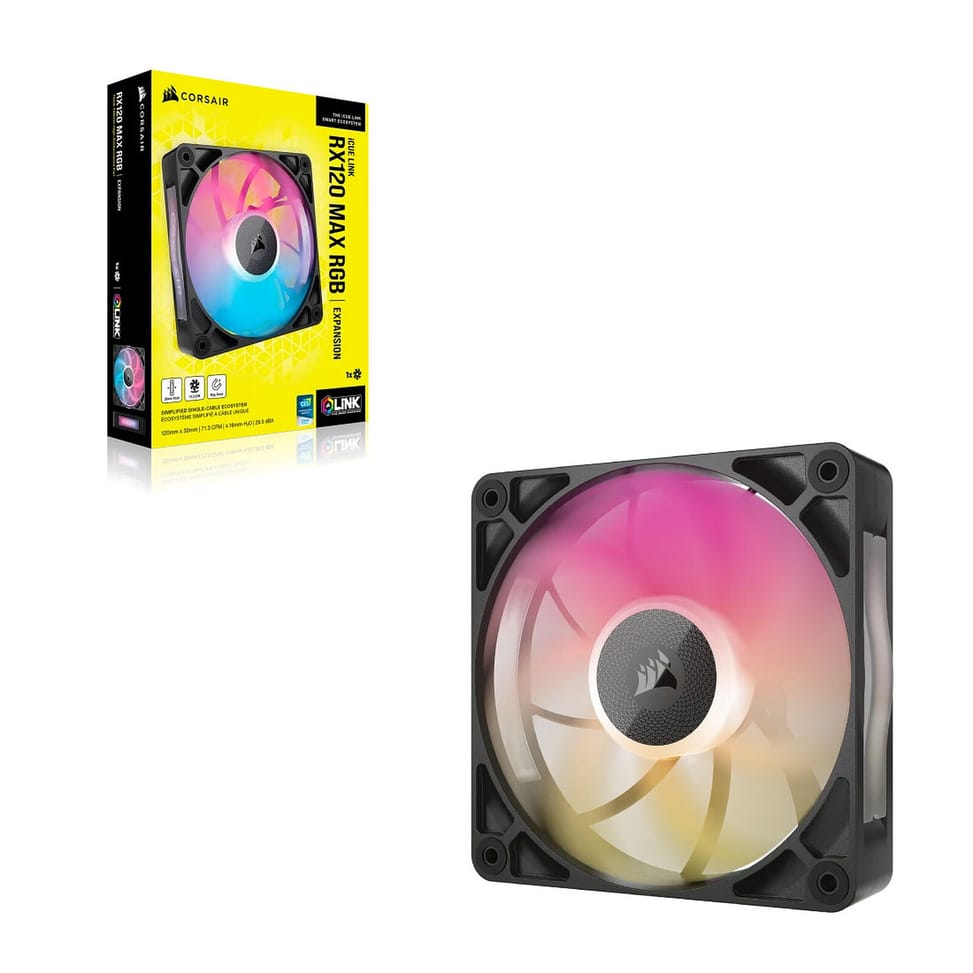 Corsair iCUE LINK RX120 MAX RGB (Noir) — image 5