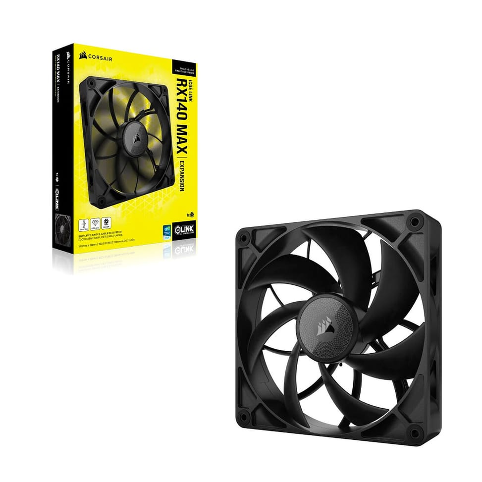 Corsair iCUE LINK RX140 MAX (Noir) — image 4