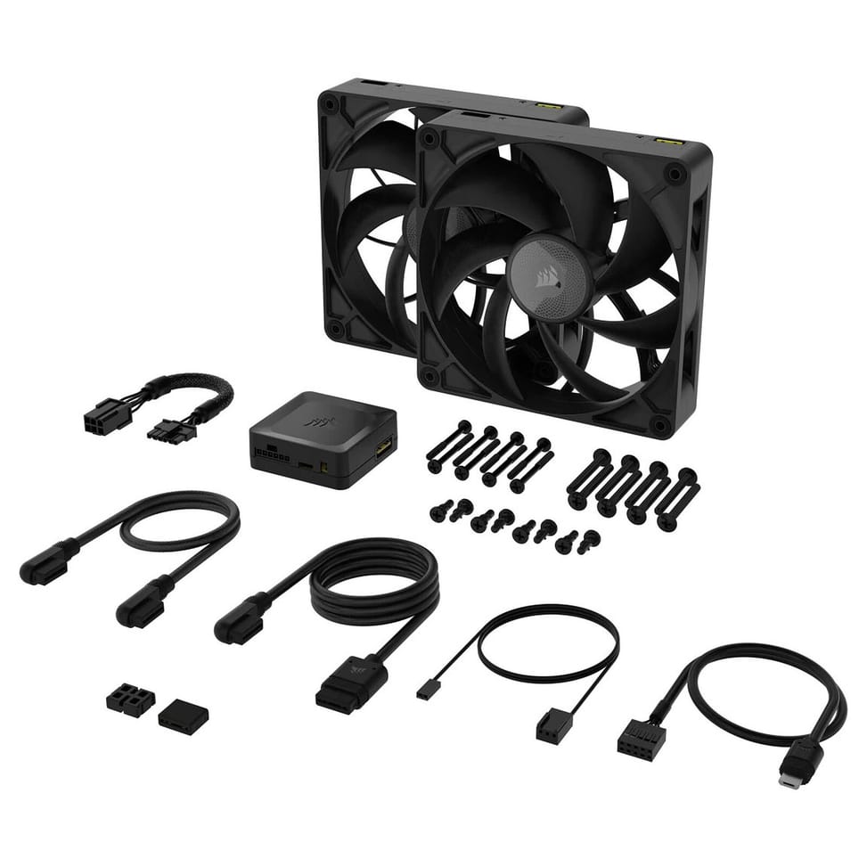 Corsair iCUE LINK RX140 MAX Dual Pack (Noir) — image 3