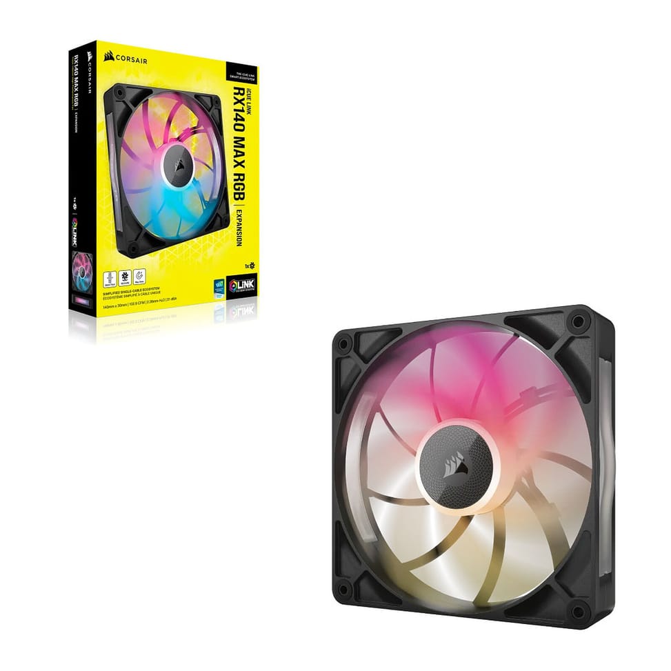 Corsair iCUE LINK RX140 MAX RGB (Noir) — image 5