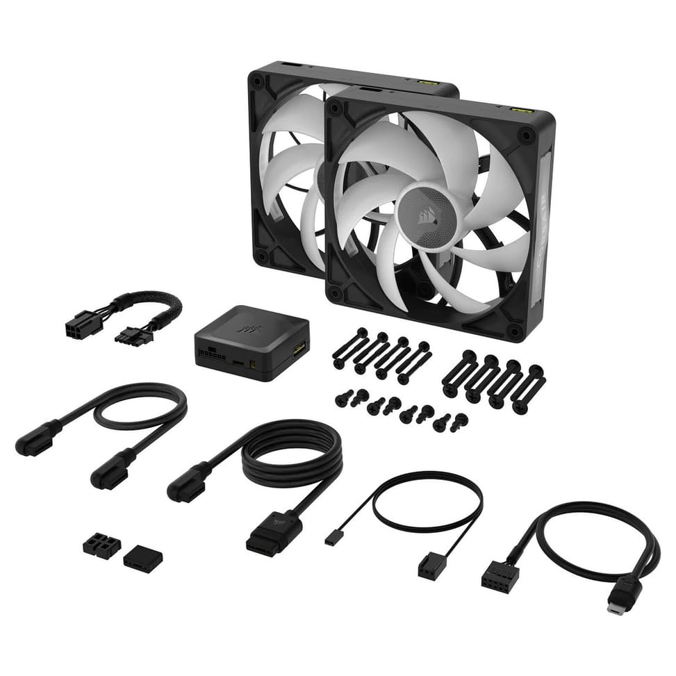 Corsair iCUE LINK RX140 MAX RGB Dual Pack (Noir) — image 4