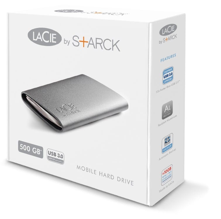 LaCie Starck Mobile Hard Drive