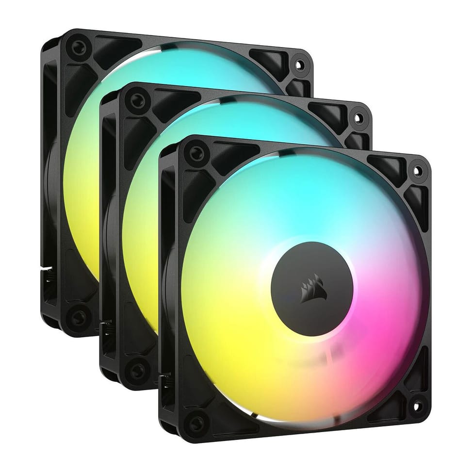 Corsair RS120 ARGB Triple Pack Noir — image 1