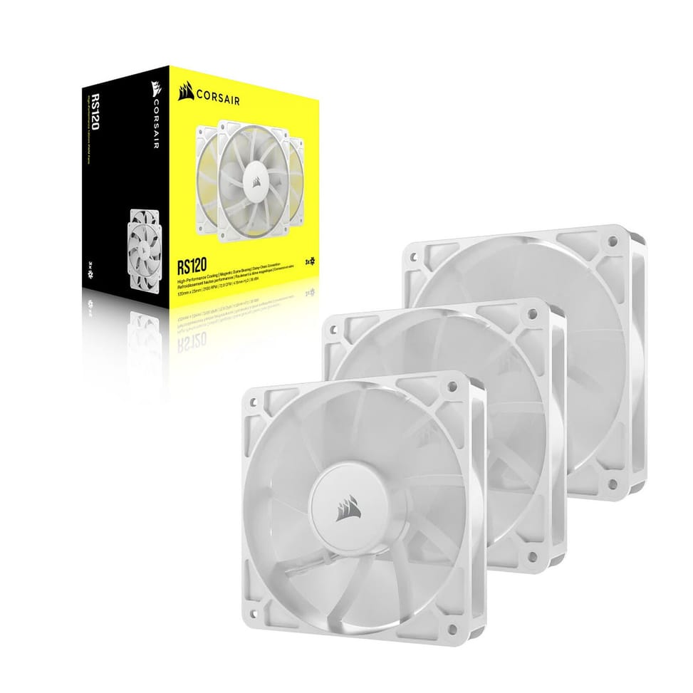 Corsair RS120 Triple Pack Blanc — image 5