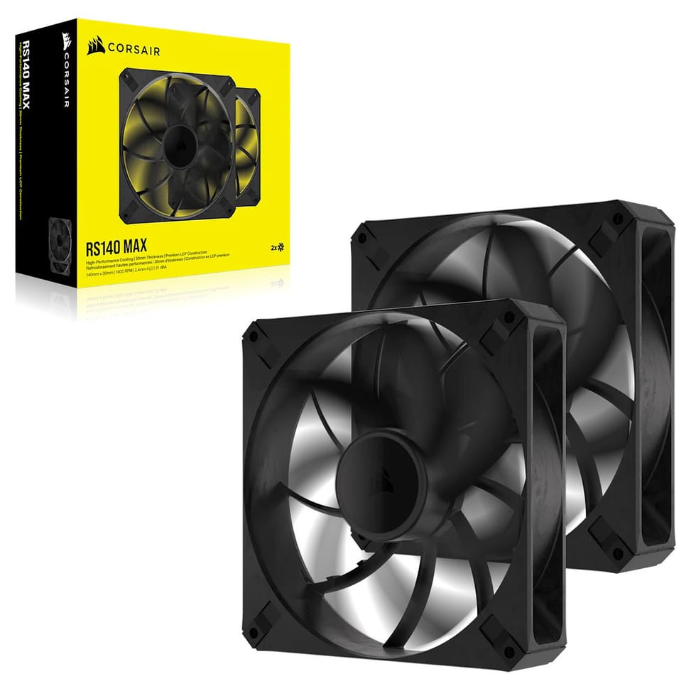 Corsair RS140 MAX Dual Pack Noir — image 5