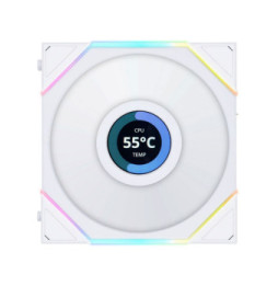 Lian Li Uni Fan TL120 LCD (blanc)