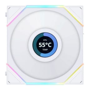 Lian Li Uni Fan TL120 LCD (blanc)