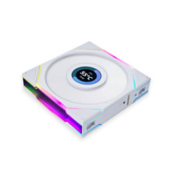 Lian Li Uni Fan TL120 LCD (blanc)