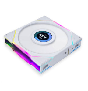 Lian Li Uni Fan TL120 LCD (blanc)