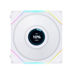 Lian Li Uni Fan TL120 LCD (blanc) - Pack de 3