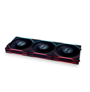 Lian Li Uni Fan TL120 LCD (noir) - Pack de 3