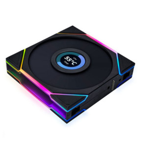 Lian Li Uni Fan TL120 LCD (noir) - Pack de 3