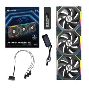 Lian Li Uni Fan SL Wireless 120 (noir) - Pack de 3 — image 3
