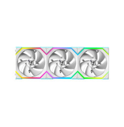 Lian Li Uni Fan SL Wireless 120 Reverse Blade (blanc) - Pack de 3