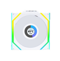 Lian Li Uni Fan SL Wireless LCD 120 (blanc)