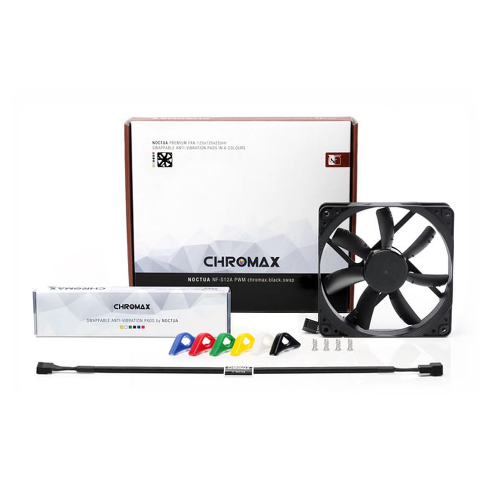 Noctua NF-S12A PWM Chromax — image 4