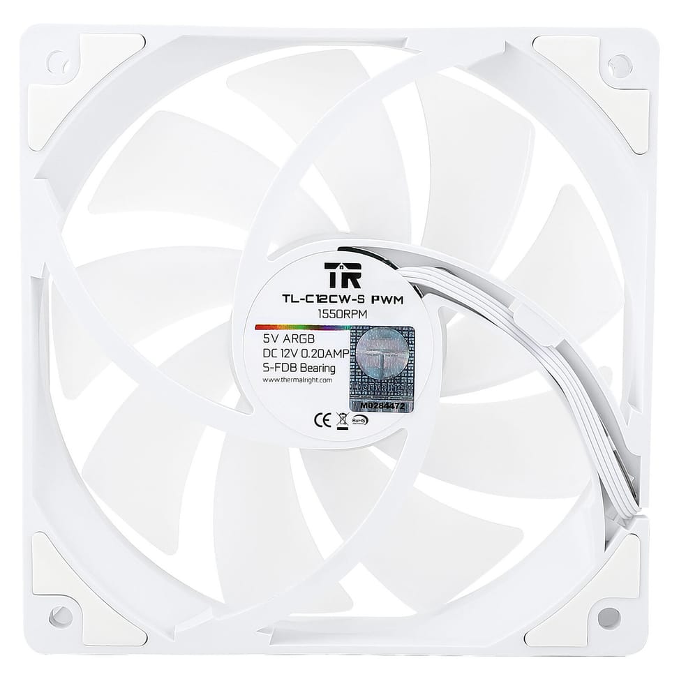 Thermalright TL-C12CW-S - Blanc (Par 3) — image 4