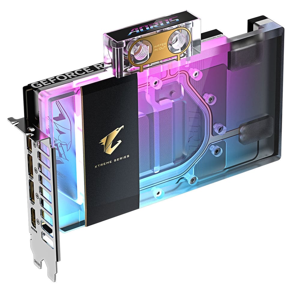 Gigabyte AORUS GeForce RTX 5080 XTREME WATERFORCE WB 16G — image 2