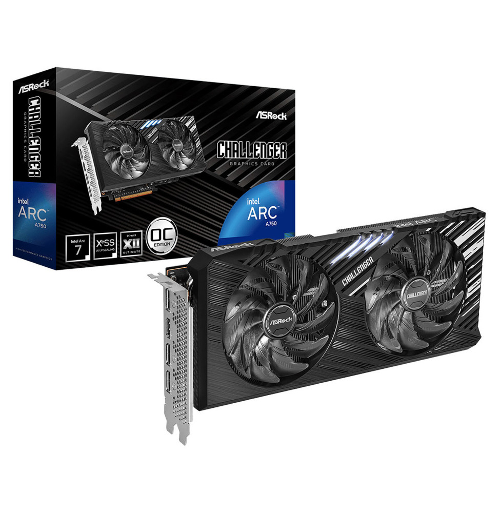 ASRock Intel Arc A750 Challenger SE 8GB OC
