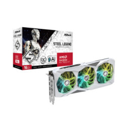 ASRock AMD Radeon RX 7600 XT Steel Legend 16GB OC