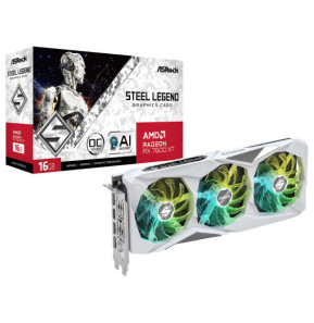 ASRock AMD Radeon RX 7600 XT Steel Legend 16GB OC