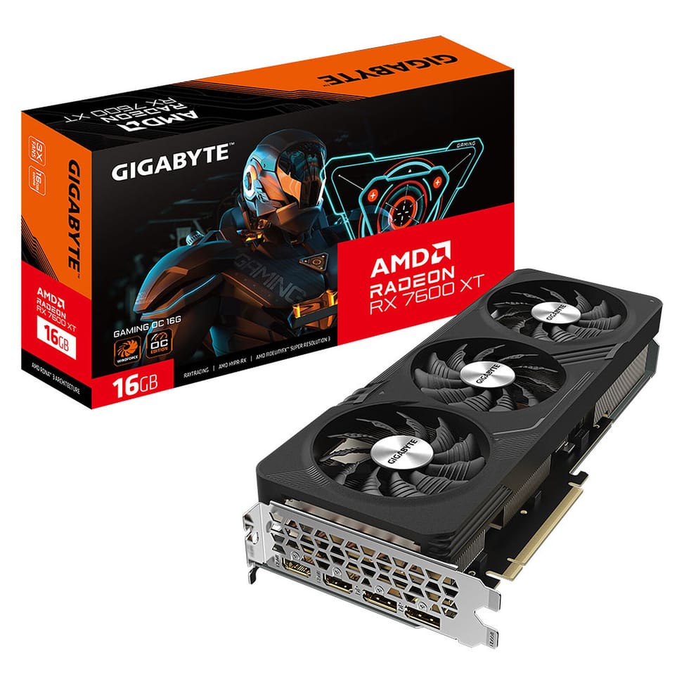 Gigabyte Radeon RX 7600 XT GAMING OC 16G — image 1